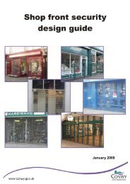 SHOP FRONT SECURITY DESIGN GUIDE (LOGO)