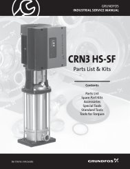 CRN3 HS-SF Parts List.indd - Grundfos