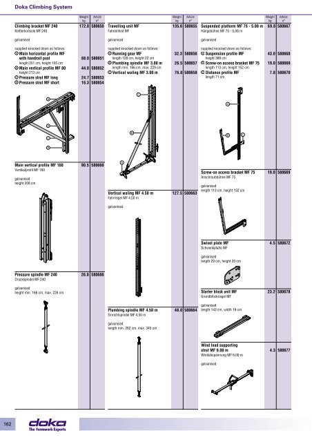 Doka Climbing System