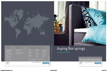 Auping Box springs