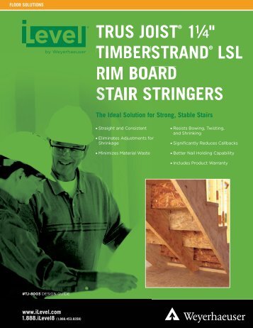 trus joist – stair stringers - Atlas Truss