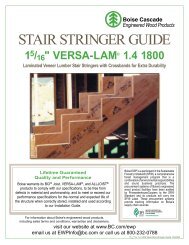 VERSA-LAM 1.4 1800 Stair Stringer Guide - Ebuild