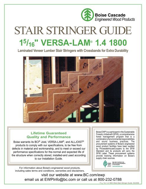 Versa Lam Span Chart