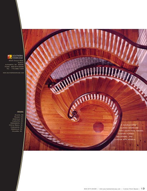 Curved Stair Design - Southern Staircase