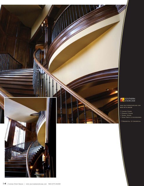 Curved Stair Design - Southern Staircase