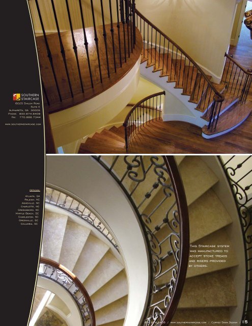 Curved Stair Design - Southern Staircase