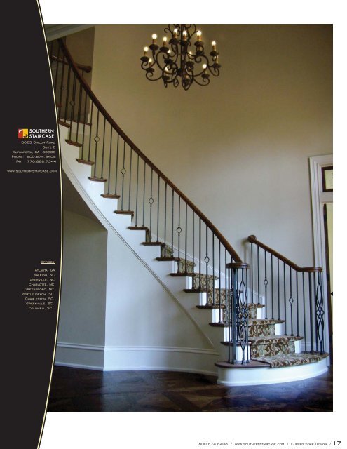 Curved Stair Design - Southern Staircase