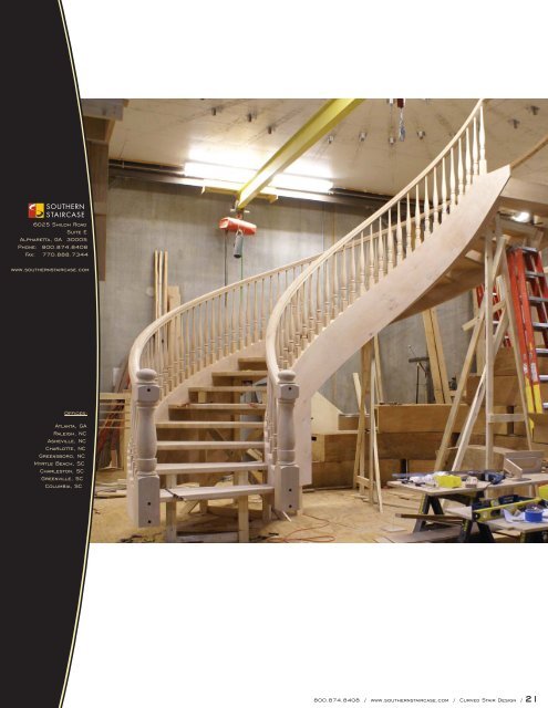 Curved Stair Design - Southern Staircase