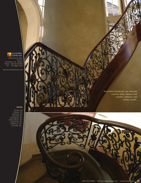 Curved Stair Design - Southern Staircase