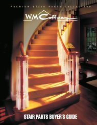 STAIR PARTS BUYER'S GUIDE - WM Coffman