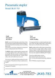 Pneumatic stapler JK45-783 - kihlberg.se