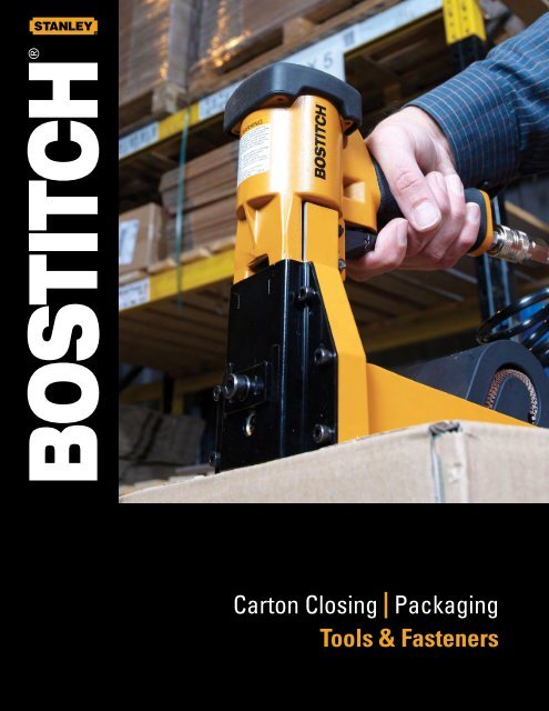 Bostitch Carton Closing Brochure