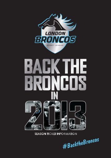 download the season ticket PDF - London Broncos Rugby League