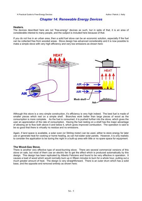 Free Energy Devices >> Chapter 14 Free Energy Devices Free Energy Devices >> Chapter 14 Free Energy Devices