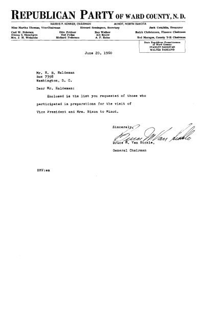 White House Special Files Box 49 Folder 14 - Nixon Presidential ...