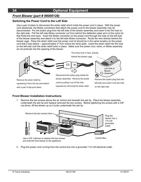 Revere Fireplace Insert Owner's Manual - Lopi