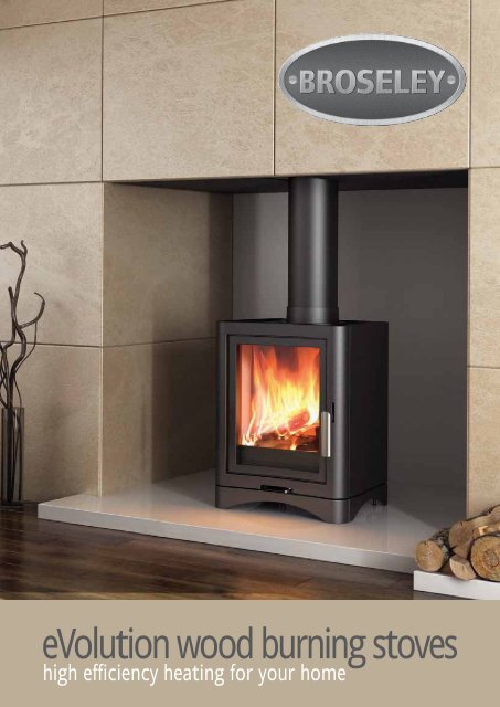 eVolution wood burning stoves - Broseley Fires
