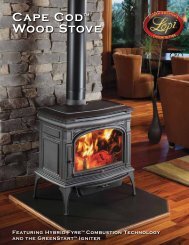 Cape Cod™ Wood Stove - Lopi