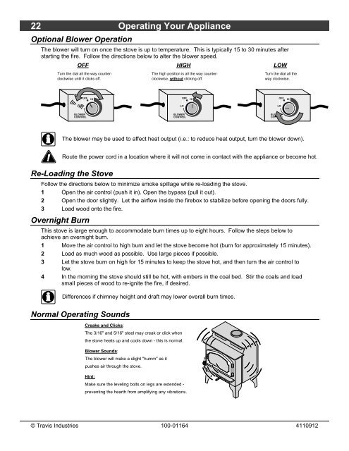 Liberty Wood Stove - Lopi