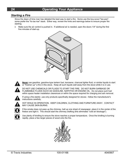 Answer Wood Stove - Lopi