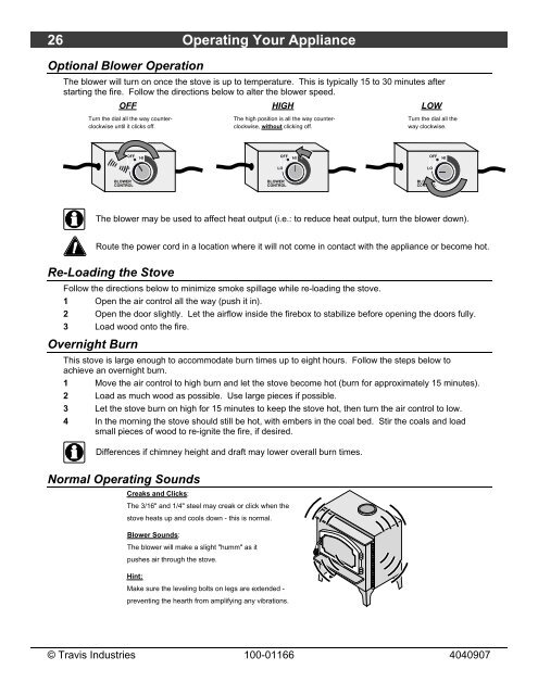 Answer Wood Stove - Lopi