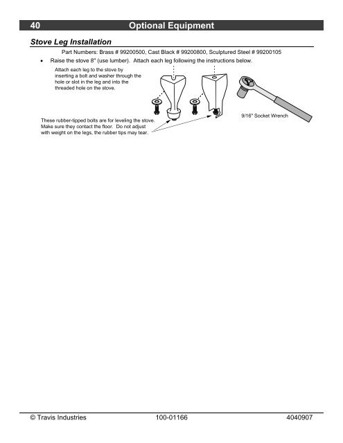 Answer Wood Stove - Lopi