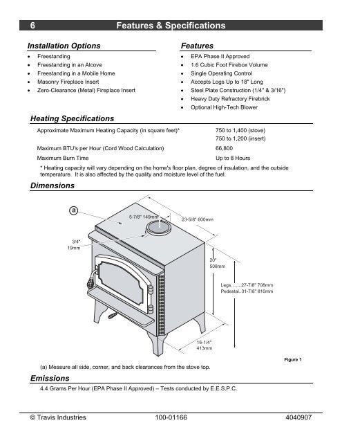 Answer Wood Stove - Lopi