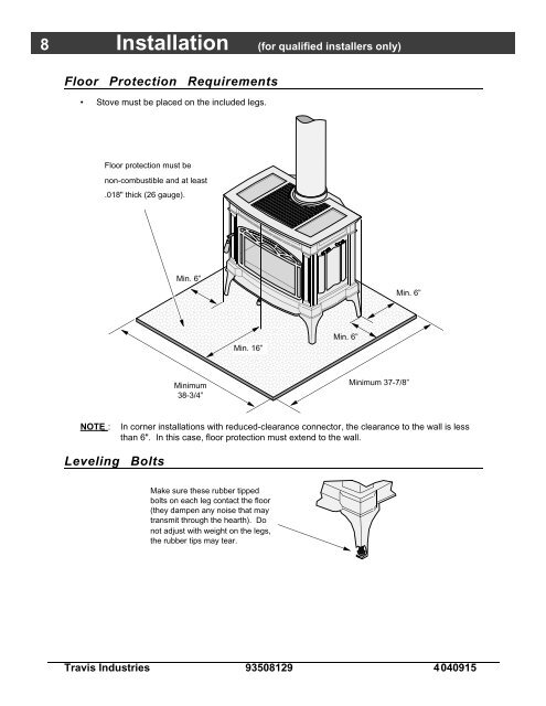 S h e f f i e l d Wood Stove - Lopi