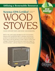 705921 Newmac EPA Certified Wood Stoves English Brochure .indd