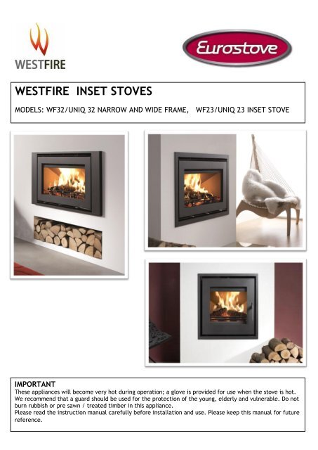 westfire inset stoves models - Eurostove Ltd
