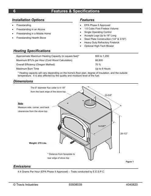 P A T R I O T Wood Stove - Lopi