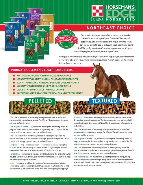 edge® - Purina Horse Feeds - Purina Mills