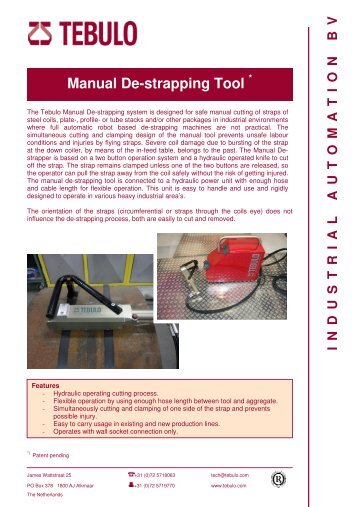 Manual De-strapping Tool flyer r1.pdf - Tebulo