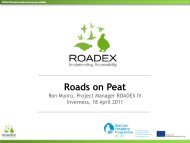 Roads on Peat by Ron Munro - ROADEX