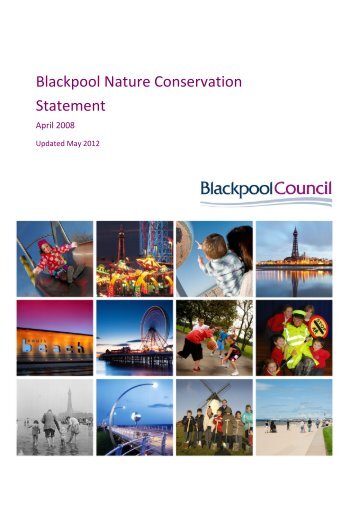 Blackpool Nature Conservation Statement 2008 - Blackpool Council
