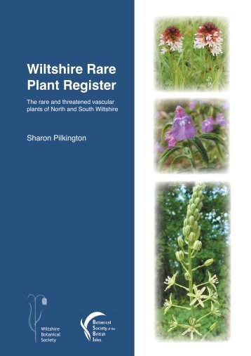 Wiltshire Rare Plant Register - Botanical Society of the British Isles
