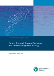 Fal and St Austell Streams Catchment Abstraction Management ...