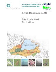 Arroo Mountain cSAC Site Code 1403 Co. Leitrim - National Parks ...