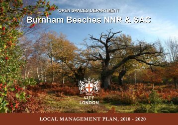 Burnham Beeches Management Plan 2010 - the City of London ...