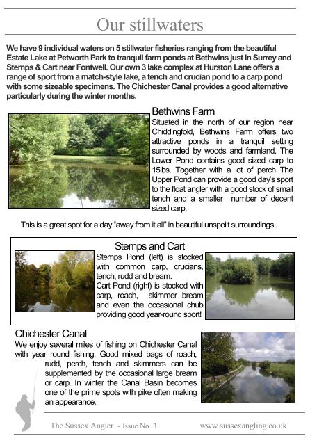 pet bog magazine 3rd issue 10-2-10 - Petworth and Bognor Angling ...