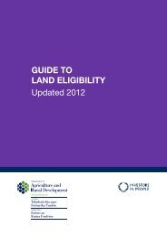 GUIDE TO LAND ELIGIBILITY Updated 2012 - Department of ...