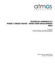 technical appendix 8.1 phase i target notes – wind farm ... - E.ON UK