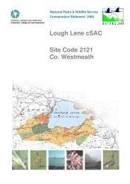 Lough Lene cSAC Site Code 2121 Co. Westmeath - National Parks ...