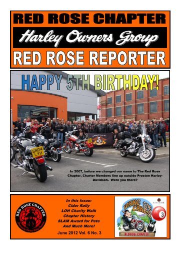 June 2012 Vol. 6 No. 3 - Red Rose Chapter