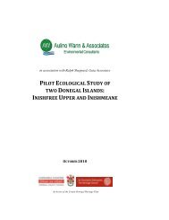 Ecological Study of Inishfree Upper & Inishmeane - Donegal County ...