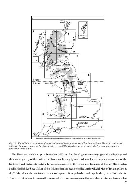 The last British Ice Sheet: A review of the evidence utilised in the ...