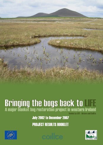 Project Results Booklet - Blanket Bog Restoration in Ireland