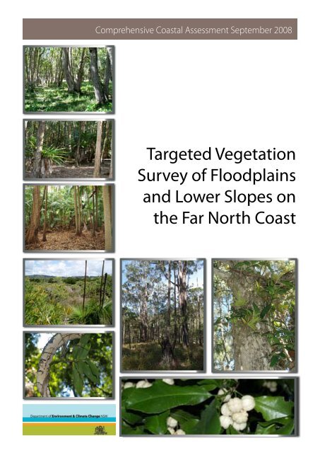 Targeted Vegetation Survey of Floodplains and Lower Slopes on the