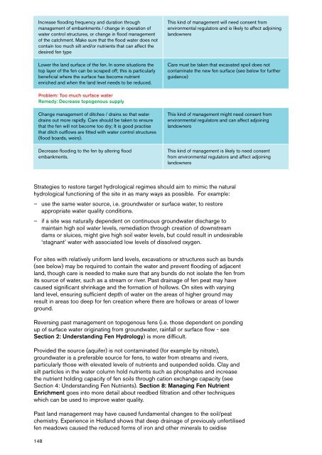 Fen Management Handbook - Scottish Natural Heritage