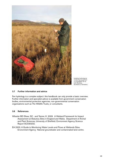 Fen Management Handbook - Scottish Natural Heritage